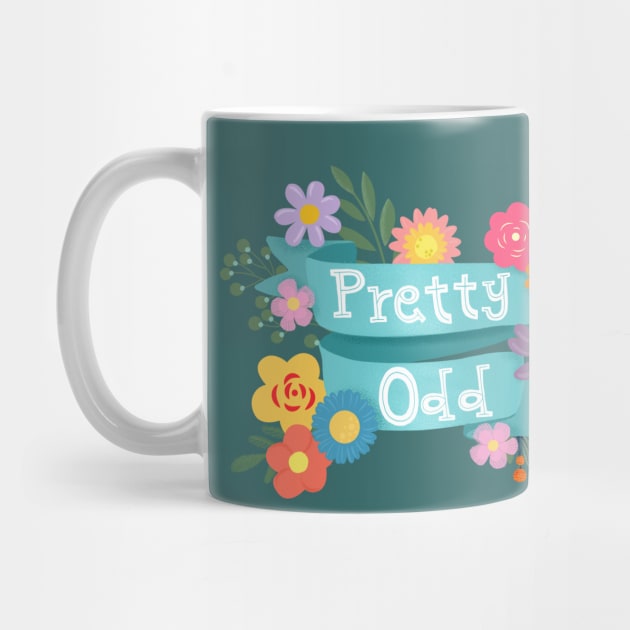 Pretty Odd Banner With Flowers by LittleBunnySunshine